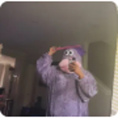 Customer photo of the monster onesie